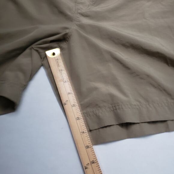 Kahala Hawaiian Shorts Mens XL Brown Cargo Hiking Elastic Waist Outdoors Nylon - Picture 7 of 16